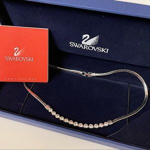 Genuine stamped Swarovski necklace